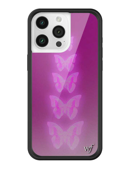 Neon Butterfly iPhone Case