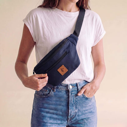 Canvas Crossbody Fanny Pack | Toni Bag