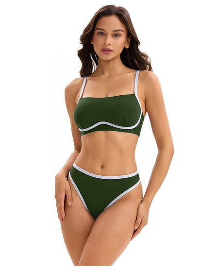 Arrival Bikini Swimsuit Women Sexy Three Piece Sets Long Sleeved Blouse