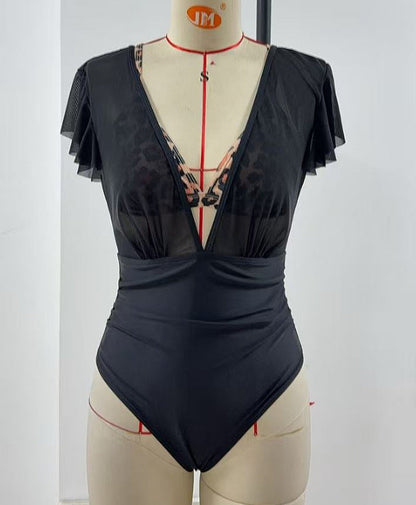 Swimwear Women Split Sexy Triangle Bikini Bikini One Piece Swimsuit Three Piece Sets