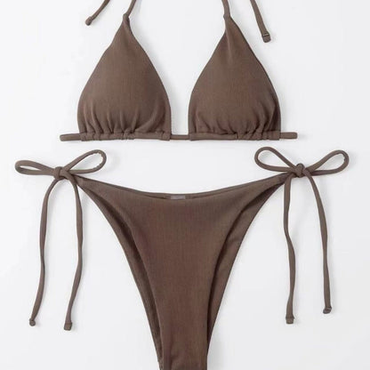 Sexy Three Point Bikini Split Swimsuit Women Beach Spring Swimsuit Bikini