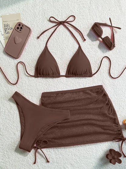 Bikini High Grade Sexy Backless Swimsuit Women Durable Spring Swimsuit