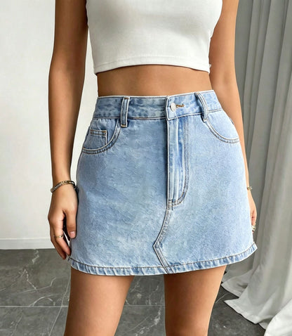 Casual Slim Fit Women Jeans Culottes