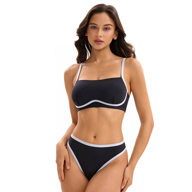 Arrival Bikini Swimsuit Women Sexy Three Piece Sets Long Sleeved Blouse