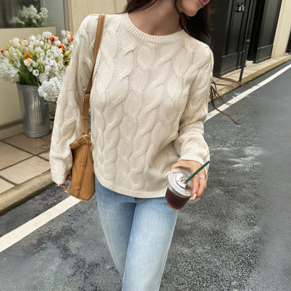 Women Casual Minimalist Long Sleeve Solid Color Vest Sweater