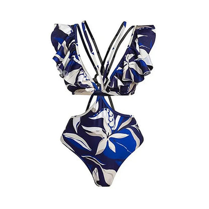 V neck Sexy Swimsuit Women Dress Swimsuit