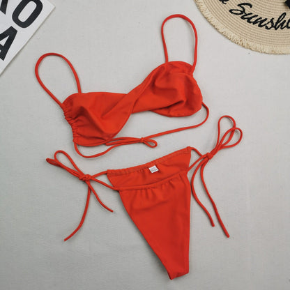 New Multi Color Nylon Swimsuit Women Sexy Bikini Wish Swimsuit