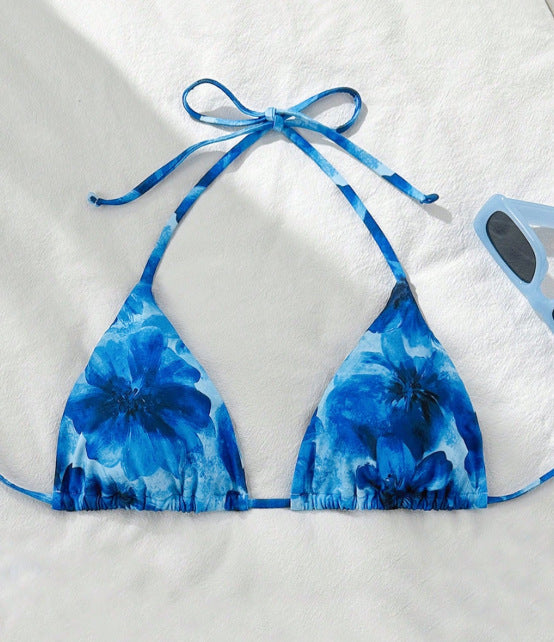 Women Unlined Top Swimsuit Printed Lady Sexy Swimsuit Sexy Swimsuit Top