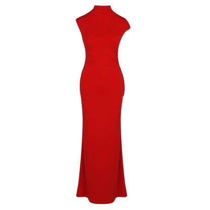 Dress Slim Fit Maxi Dress Wedding Cocktail Annual Meeting Hosting Ceremony Dress High End Vietnamese Niche