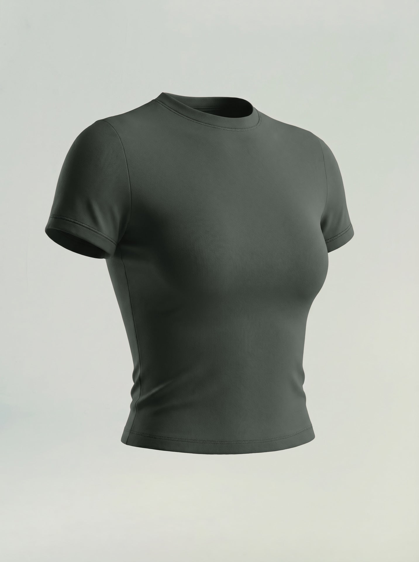 Quick Drying Sports Fitness Wear Short Sleeved Top Long Pants Bell Bottom Pants Tummy Control Butt Lifting Yoga Set