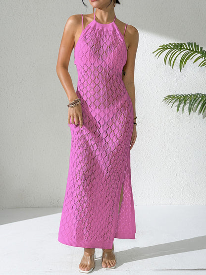 Beach Dress Sexy Holiday Hollow Out Cutout Beach Dress Sexy Holiday Cutout Blouse Sexy