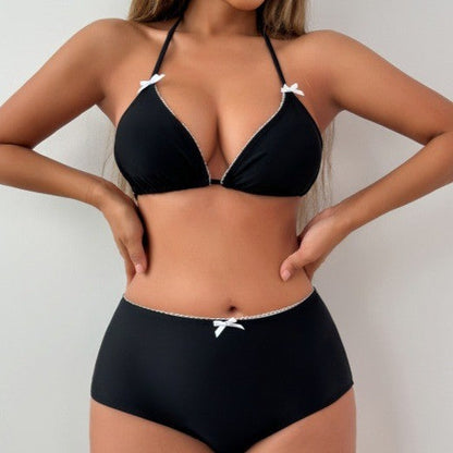 Lace Sexy Strap Bikini Swimsuit