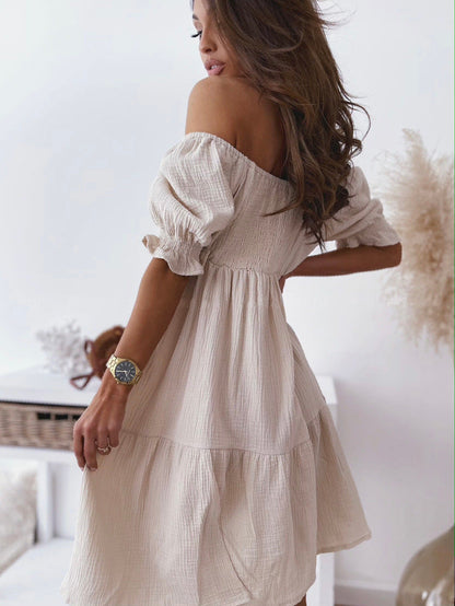 Summer Backless off-Shoulder