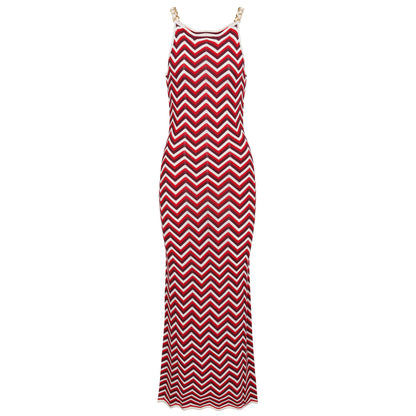 Summer Sleeveless Elastic Hip Slim Fit Slimming Knitted Cami Dress