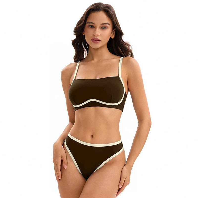 Arrival Bikini Swimsuit Women Sexy Three Piece Sets Long Sleeved Blouse