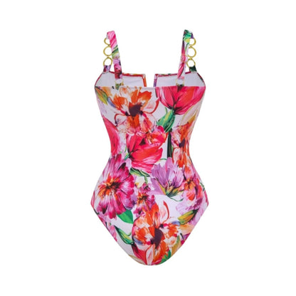 Swimsuit Floral Holiday Atmosphere One Piece Swimsuit Women