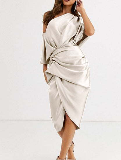 Spring Summer Women Clothing Sexy Loose Regular Dress