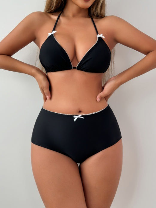 Lace Sexy Strap Bikini Swimsuit