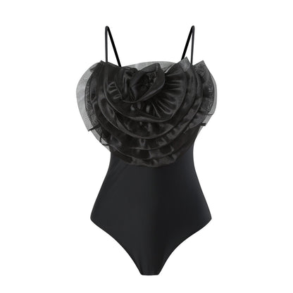 Covered Belly Backless Sexy Spring Swimsuit Women Chiffon Beach Dress
