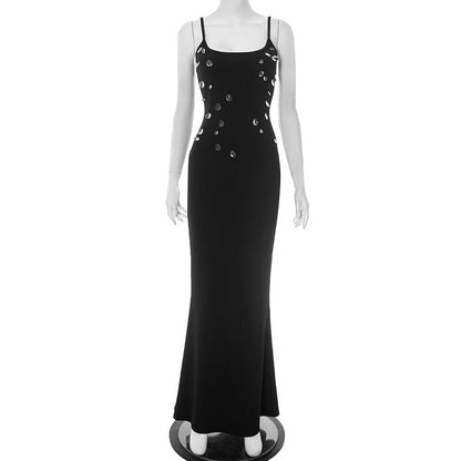Women Clothing Summer Sexy Suspenders Sexy Slim Fit Hip Dress