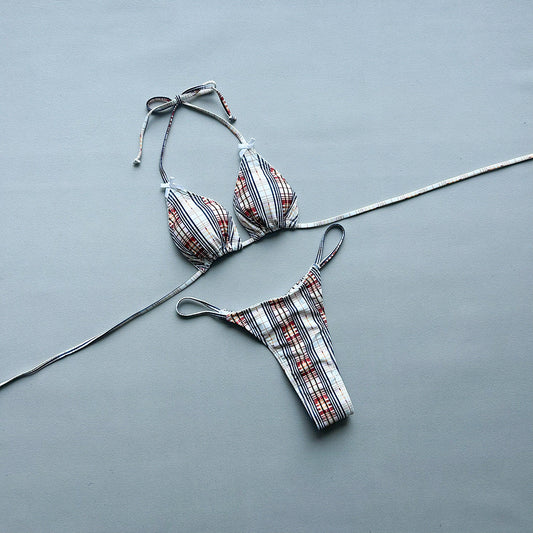Bikini Sexy Bikini Print Split Women Swimsuit Women