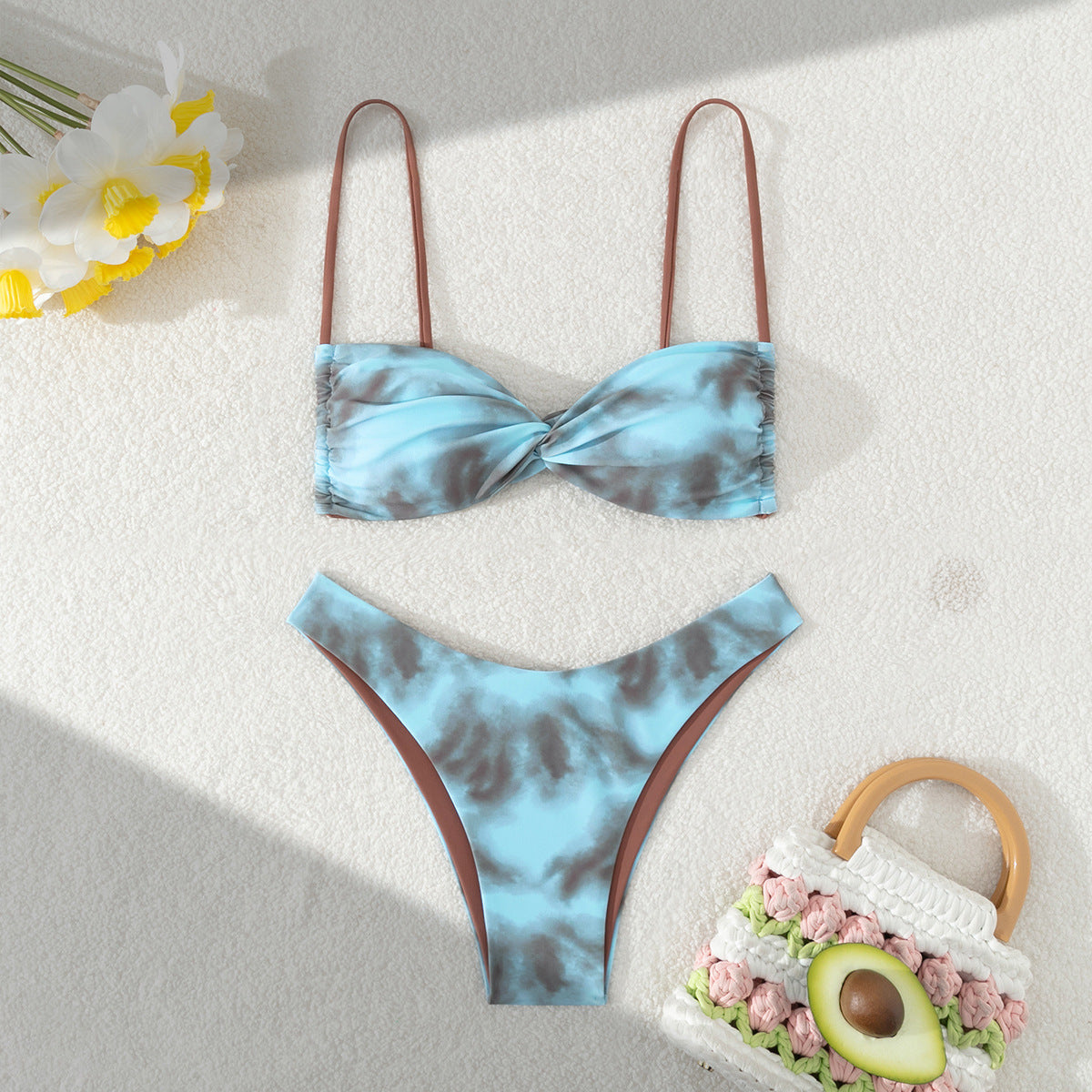 Three Point Swimsuit Swimming Bikini Spring Swimsuit Beach Bikini
