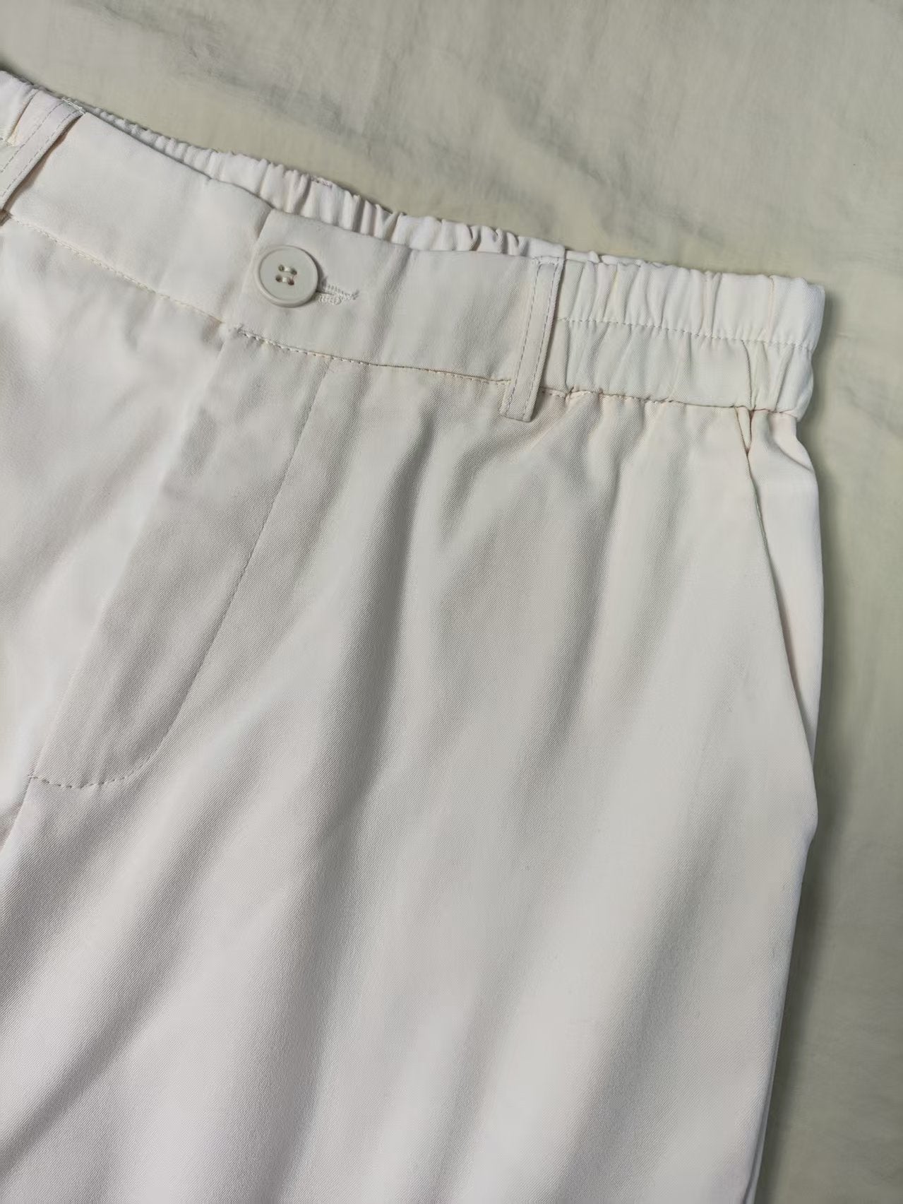 Multi Pocket Outdoor Overalls Casual Slimming High Waist Petite Women Summer Straight Leg Pants