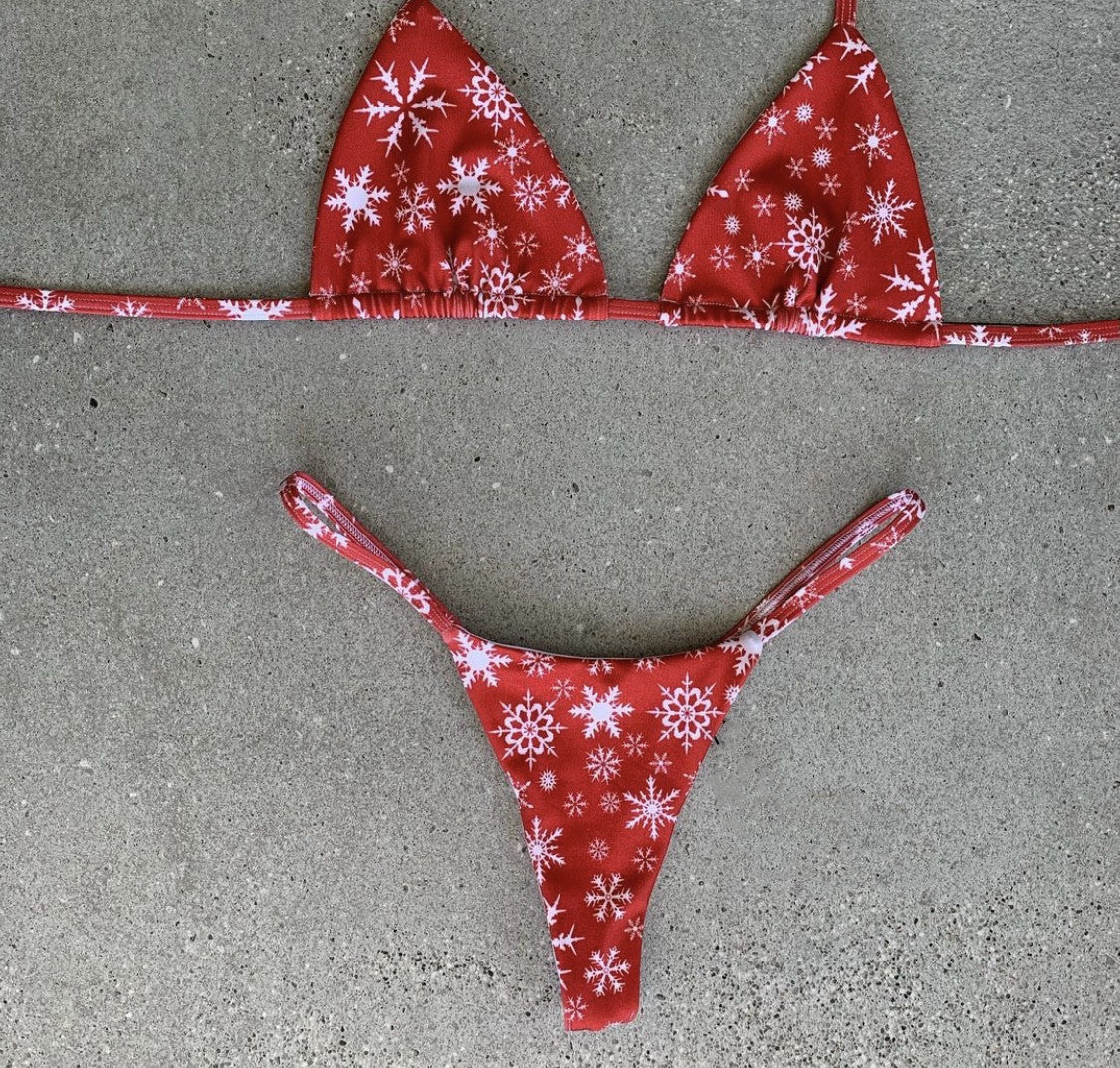 Bikini Printed Swimsuit Women Sexy Bundle Swimming Pool Swimsuit two piece set