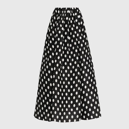 Polka Dot One Piece Swimsuit Women Vacation Beach Set