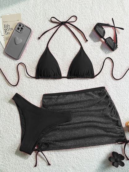 Bikini High Grade Sexy Backless Swimsuit Women Durable Spring Swimsuit