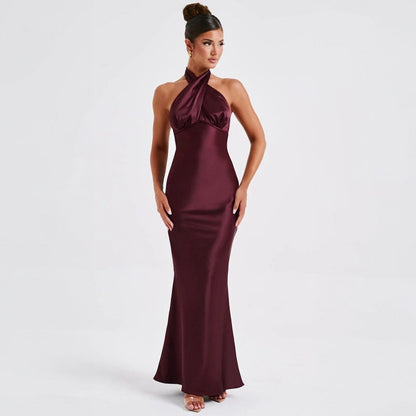 Summer Elegant Backless Sleeveless Dress Elegant Dress Women