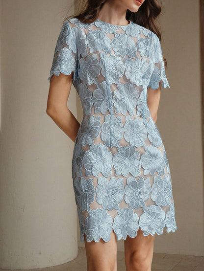 Women Clothing Summer Embroidered Dress