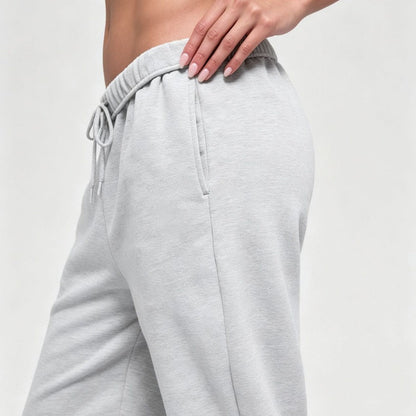 Women Autumn Sweatpants Sports Pants Loose Casual Sweatpants Women Windproof Warm Straight-Leg Trousers