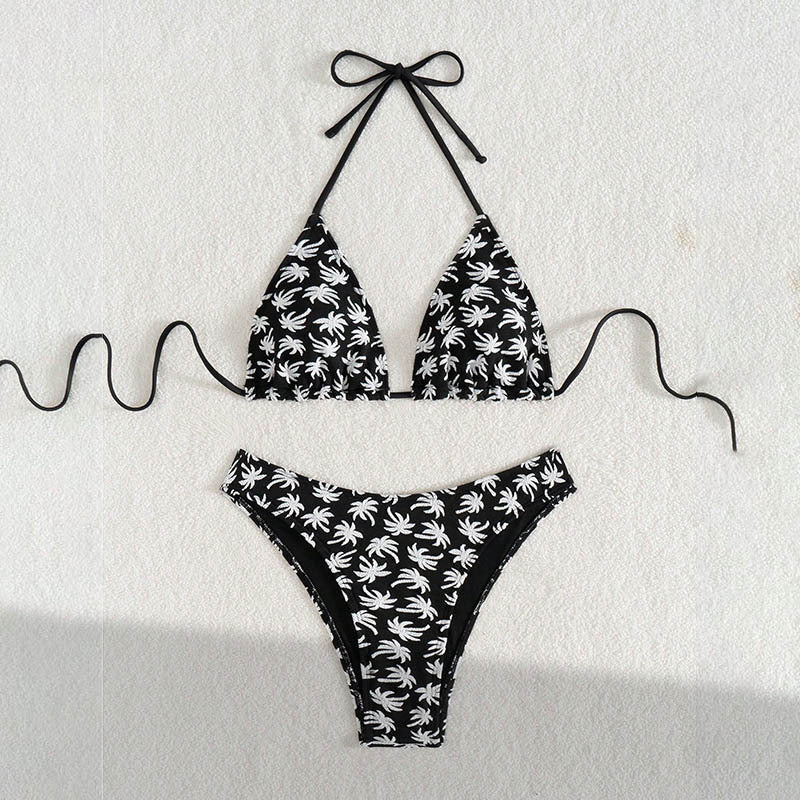 Bikini Printed Split Swimsuit Women Beach Spring Swimsuit Bikini