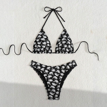 Bikini Printed Split Swimsuit Women Beach Spring Swimsuit Bikini