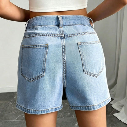 Casual Slim Fit Women Jeans Culottes
