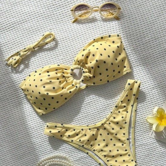 Women Summer Bikini Vacation Tight Sexy Beach Two Piece Swimsuit