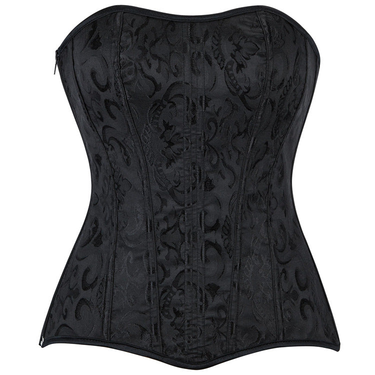 Zipper No Lace No Elastic Waist-Tightening Body Tube Top Court Body Shaping Top Supply