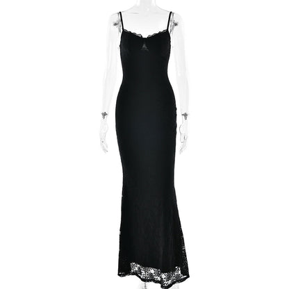 Summer Arrival Sexy Sheath Dress Sexy Backless Lace Strap Dress for Women