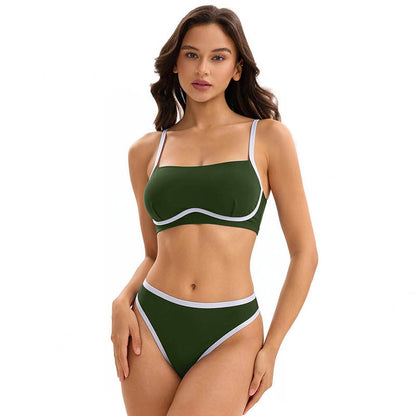 Arrival Bikini Swimsuit Women Sexy Three Piece Sets Long Sleeved Blouse