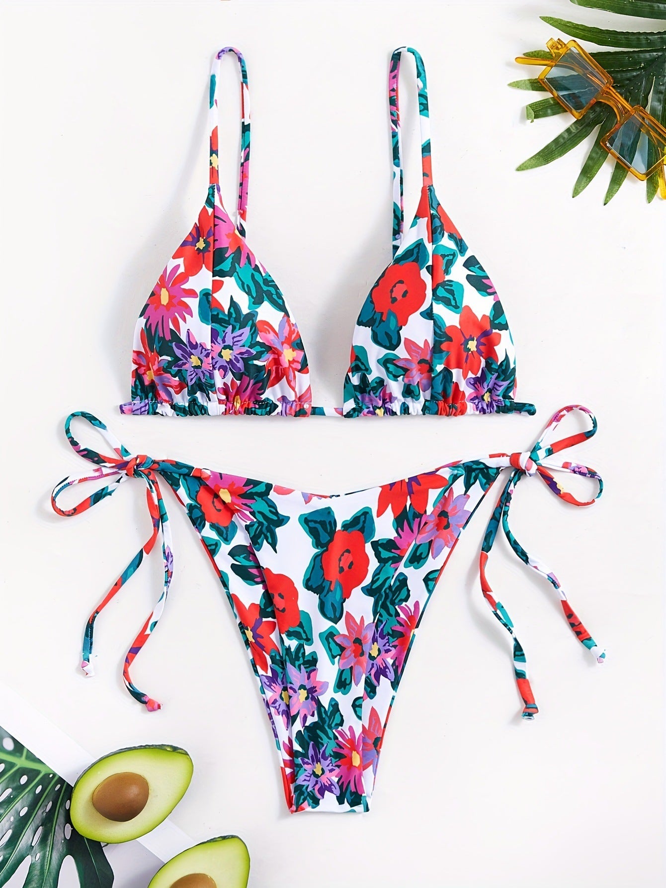Vintage Floral Bikini Exclusive Swimsuit