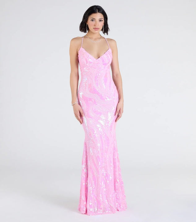 Women Party Sequined Sexy Formal Dress Dress Evening Dress