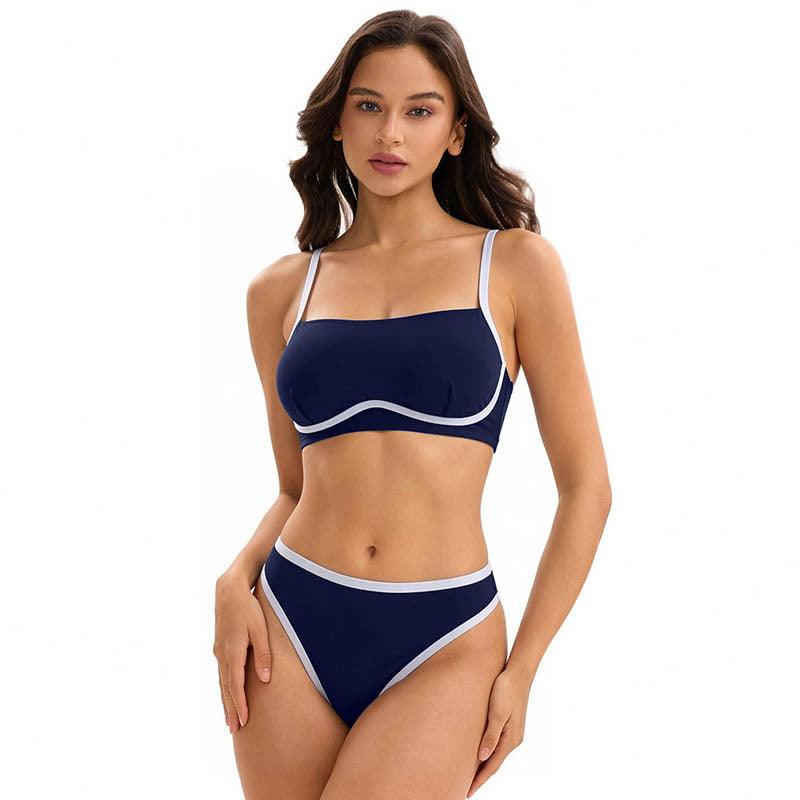 Arrival Bikini Swimsuit Women Sexy Three Piece Sets Long Sleeved Blouse
