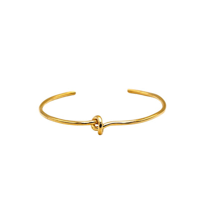 Knot Brass Choker Necklace for Women | Tatu