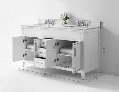 Aspen 60" Bath Vanity Set