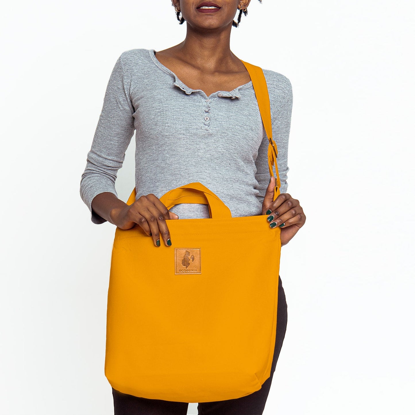 Canvas Carry-All Crossbody Bag | Amani