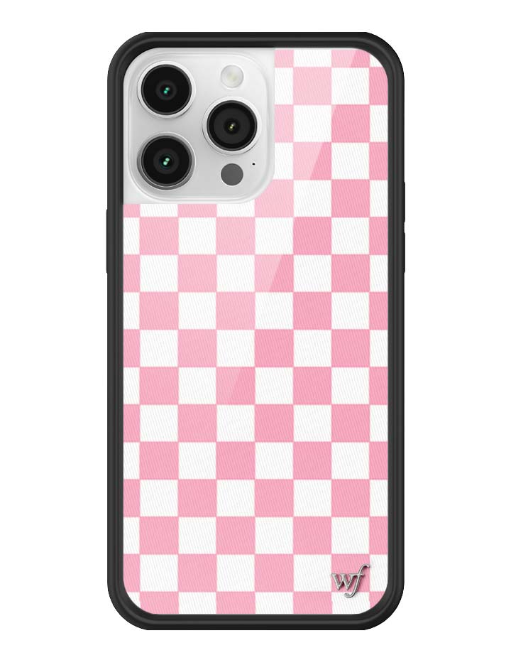 Checkers | Pink iPhone Case
