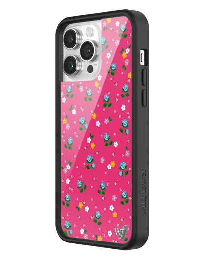 Pink Dainty Florals iPhone Case