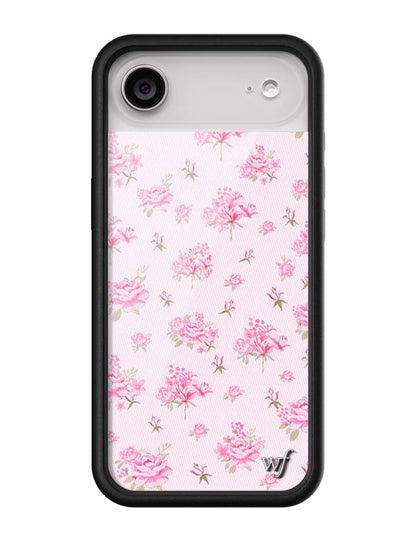 Forget Me Not Floral | Pink iPhone Case