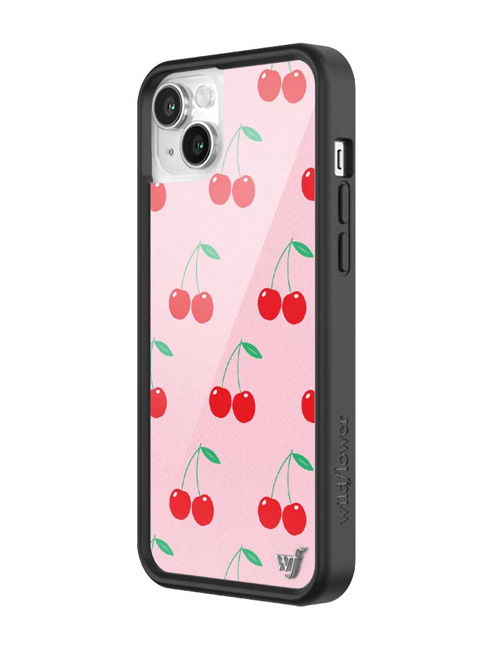 Pink Cherries iPhone Case